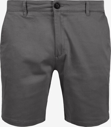 !Solid Regular Chino Pants 'Ravi' in Grey: front