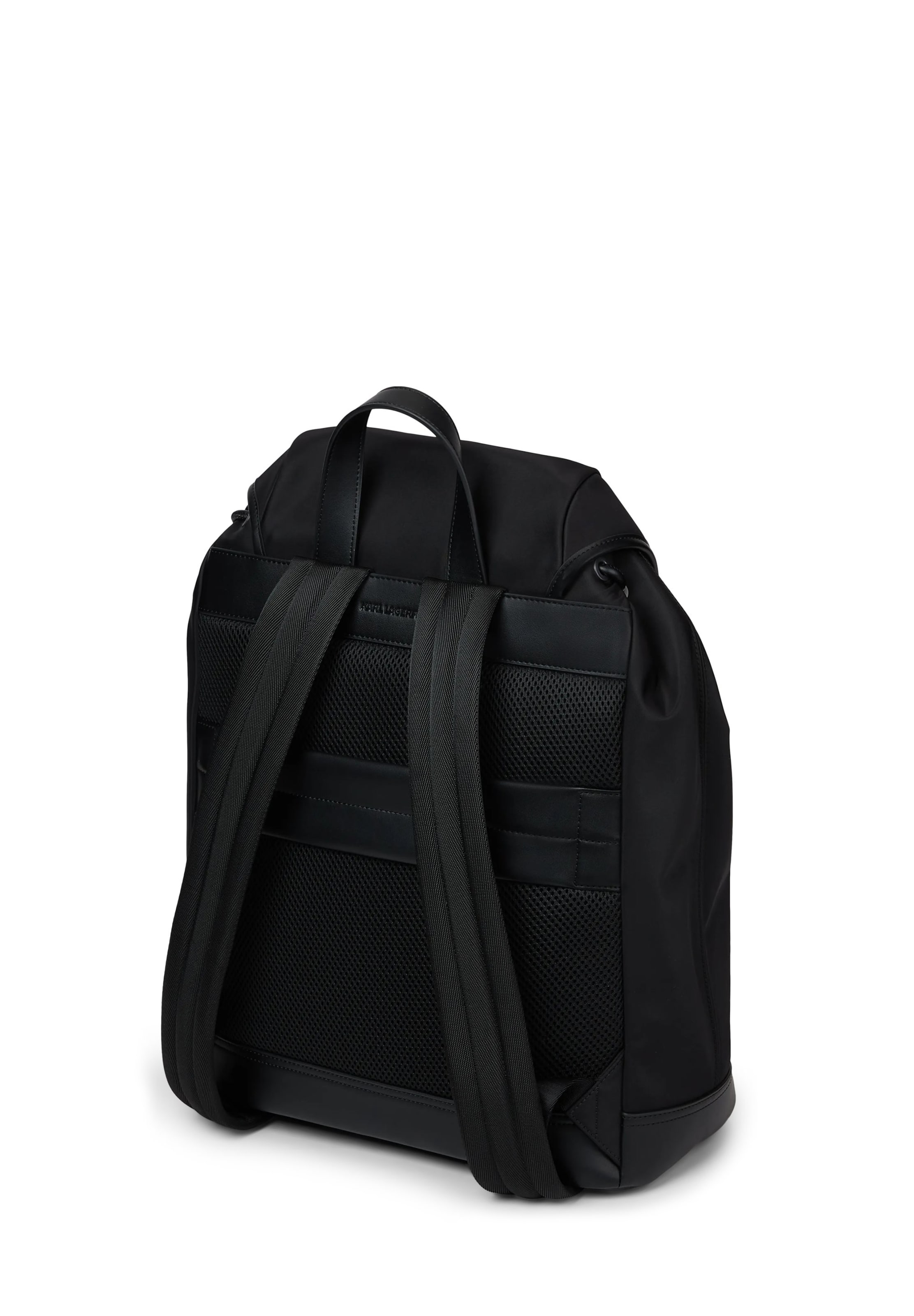Karl Lagerfeld Rugzak 'K/Nylon' in Zwart