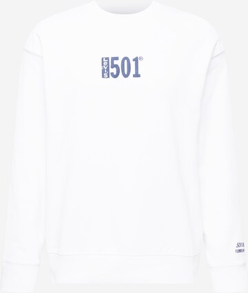 LEVI'S ® Sweatshirt 'Relaxd Graphic Crew' in White: front