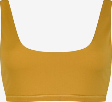 Boochen Bralette Bikini Top 'Caparica' in Yellow: front