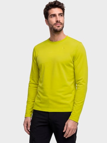 Schöffel Functioneel shirt 'Smue' in Geel: voorkant