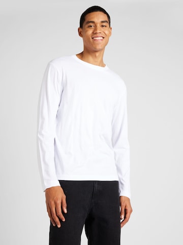 T-Shirt 'ASPEN' SELECTED HOMME en blanc : devant