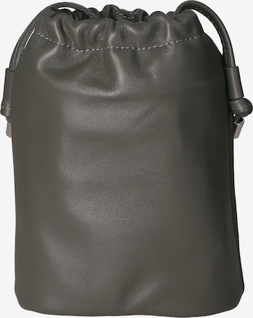 faina - Bolso saco en gris: frente