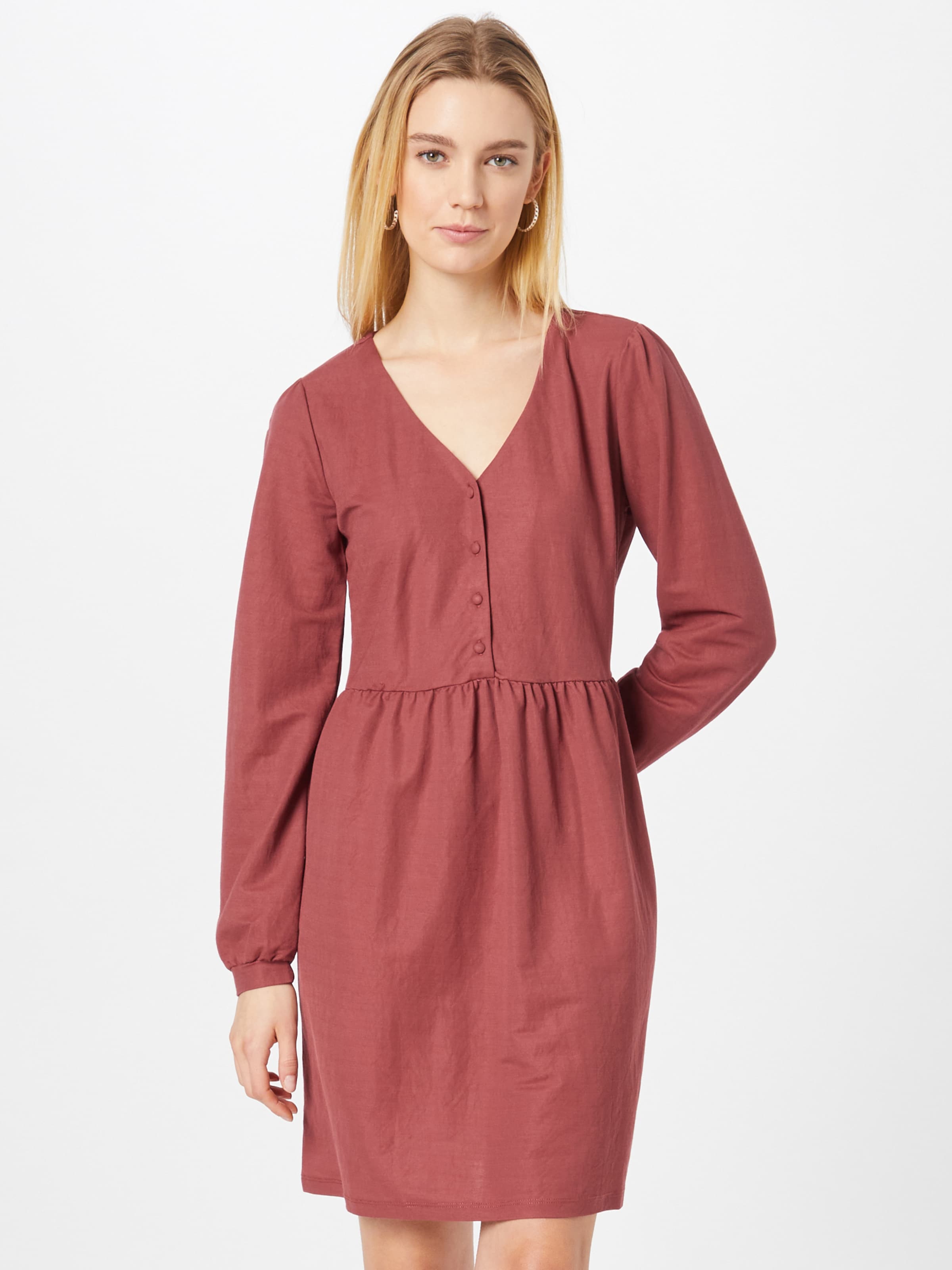 Frauen Große Größen Damen - Kleider 'Elva Dress' in Rostrot - YC21156 Frauen Große Größen Damen - Kleider 'Elva Dress' in Rostrot - YC21156