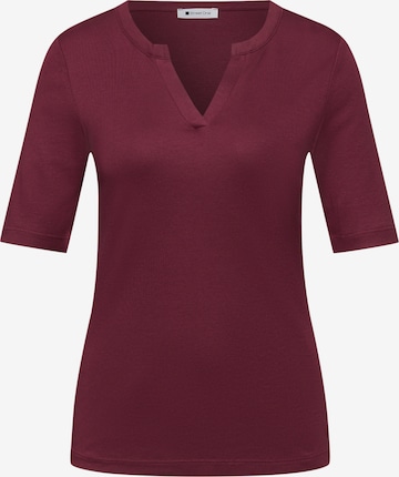 STREET ONE Shirt in Red: front