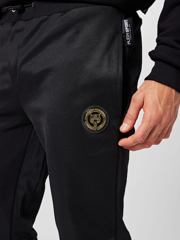 Plein Sport Tapered Trousers in Black
