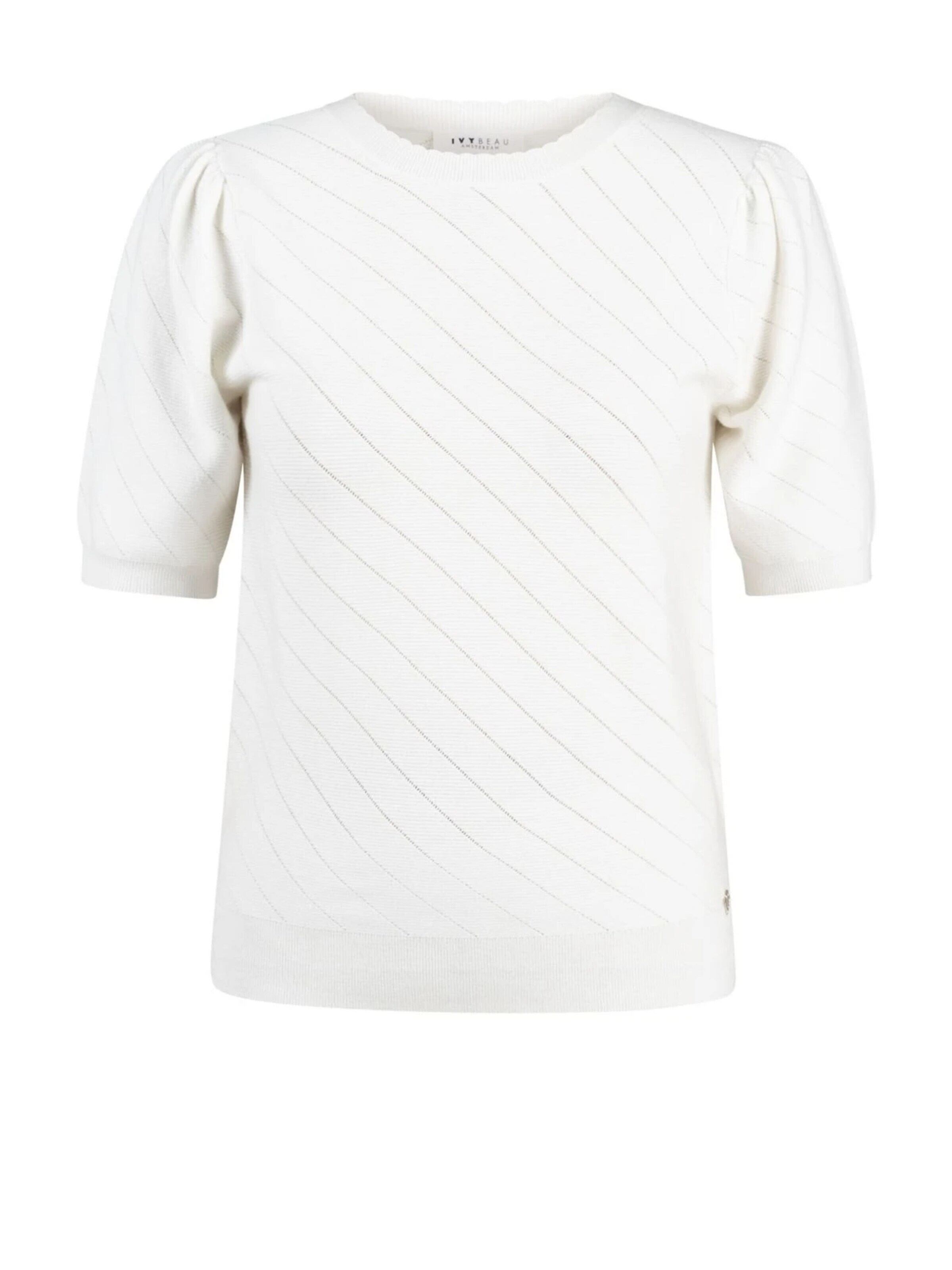 IVY BEAU Sweater 'Dorien' in White: front