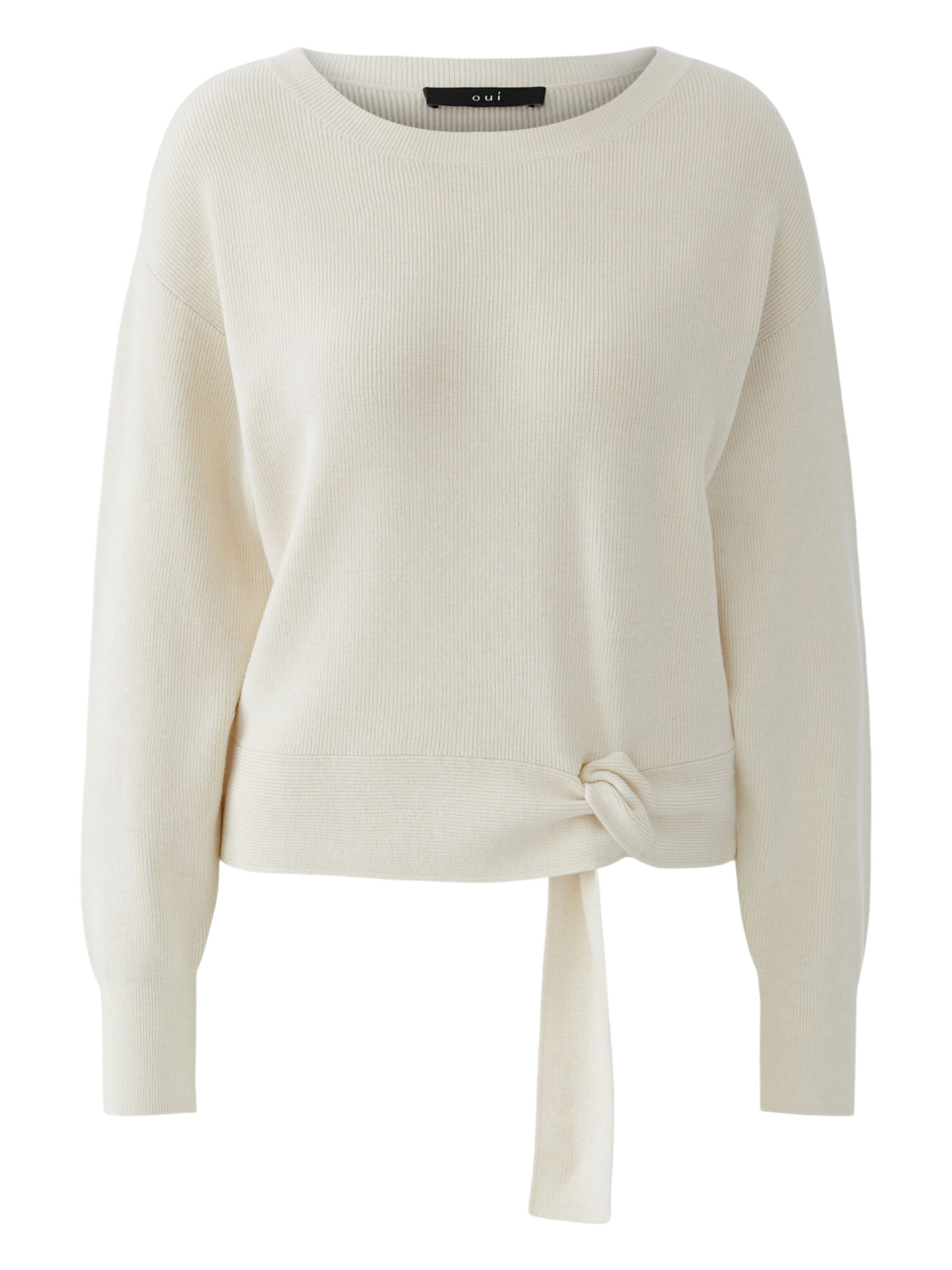 OUI Sweater in White: front