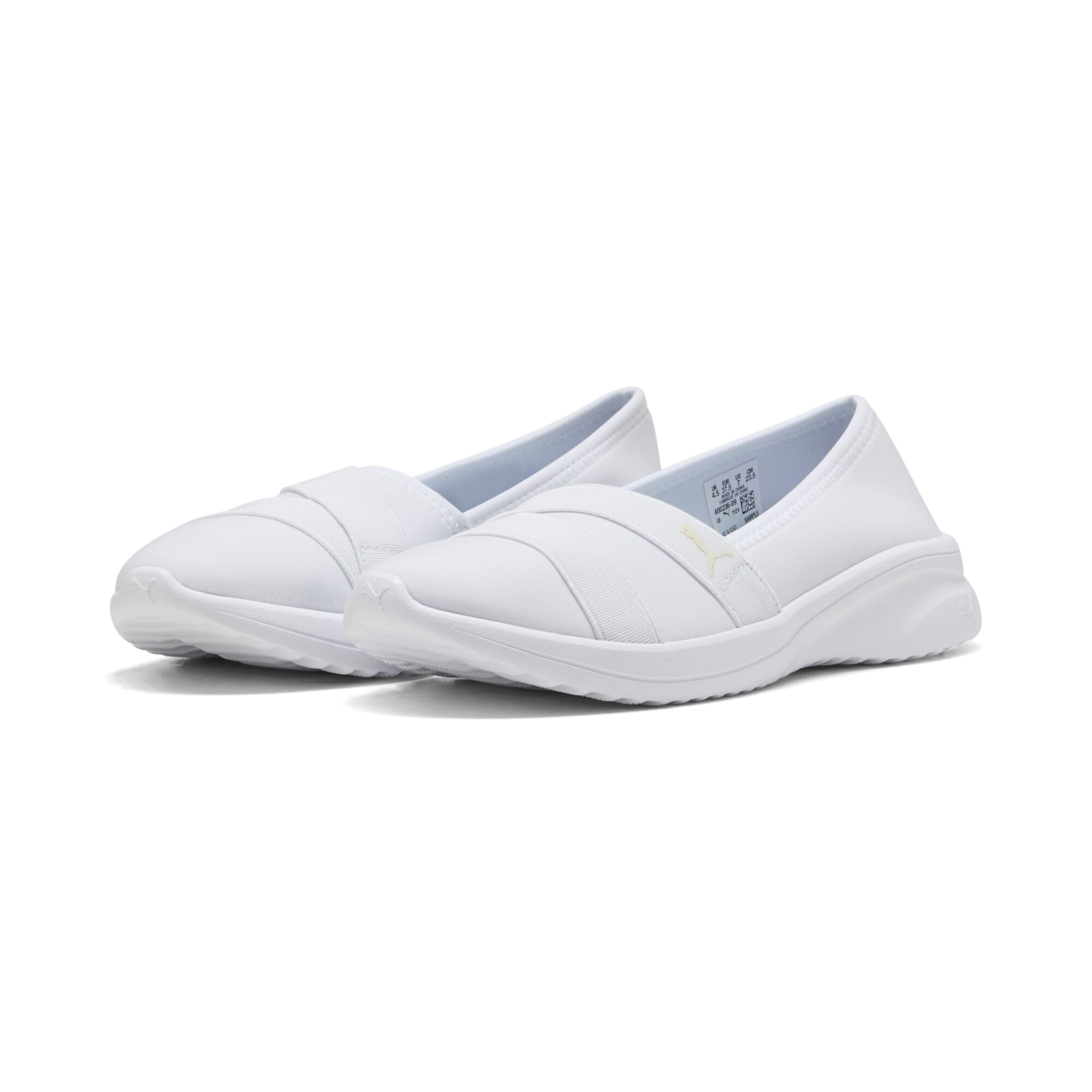 PUMA Slip On in Weiß