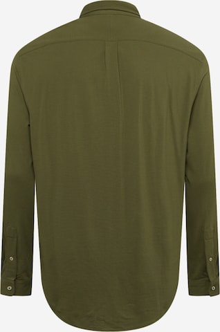 Polo Ralph Lauren Big & Tall Regular fit Button Up Shirt in Green