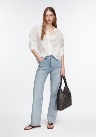 COMMA Regular Jeans in Blauw