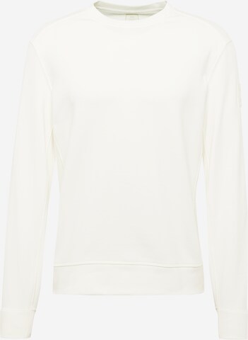 On Sweatshirt i vit: framsida