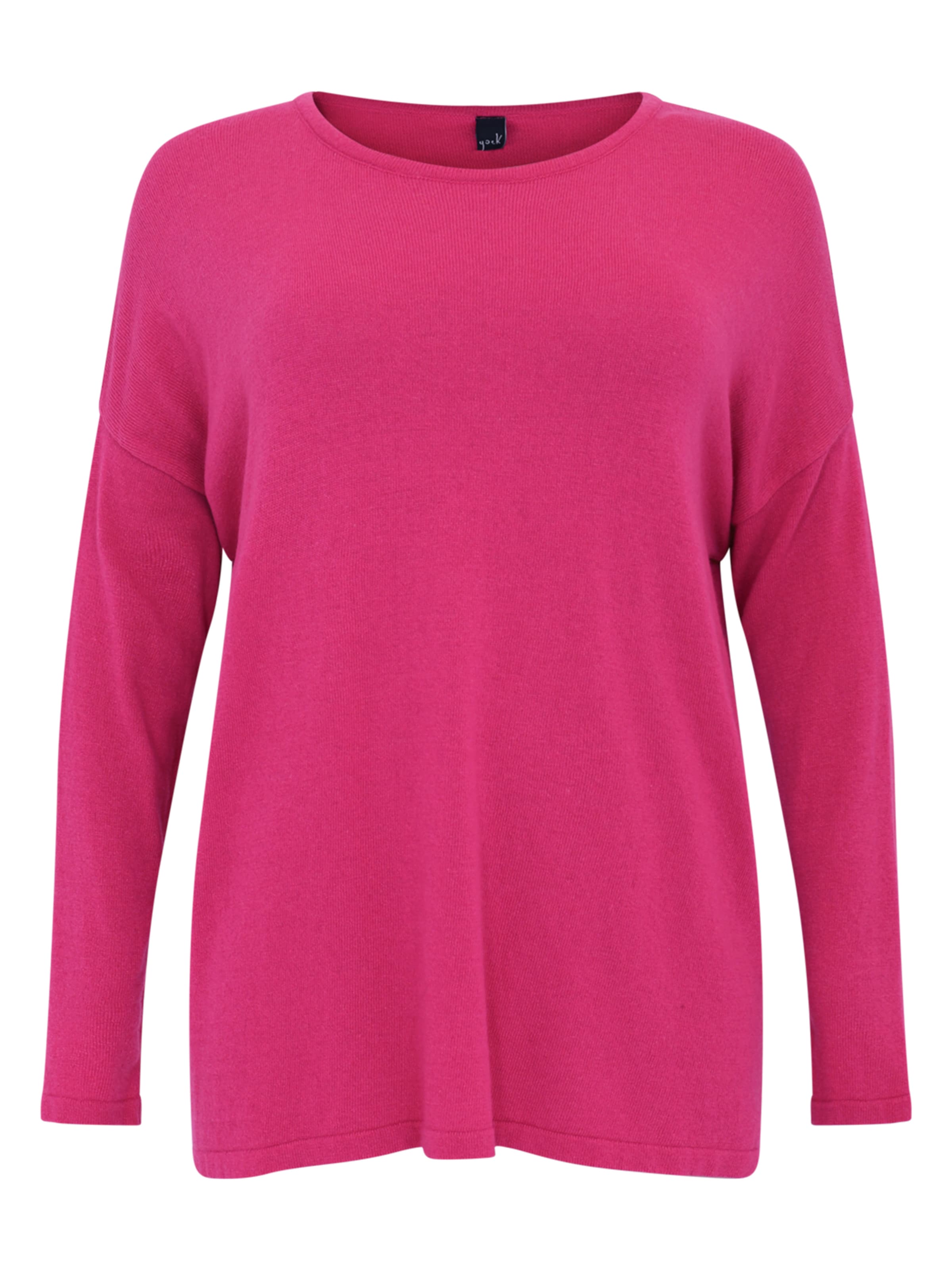 YOEK Trui in Roze: voorkant