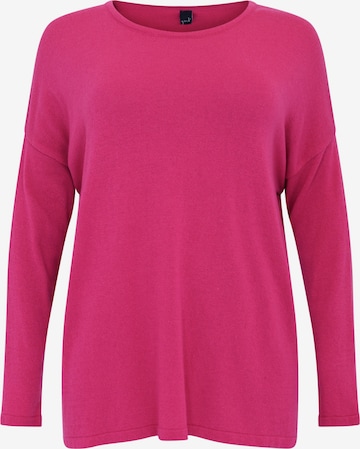 Yoek Sweater in Pink: front