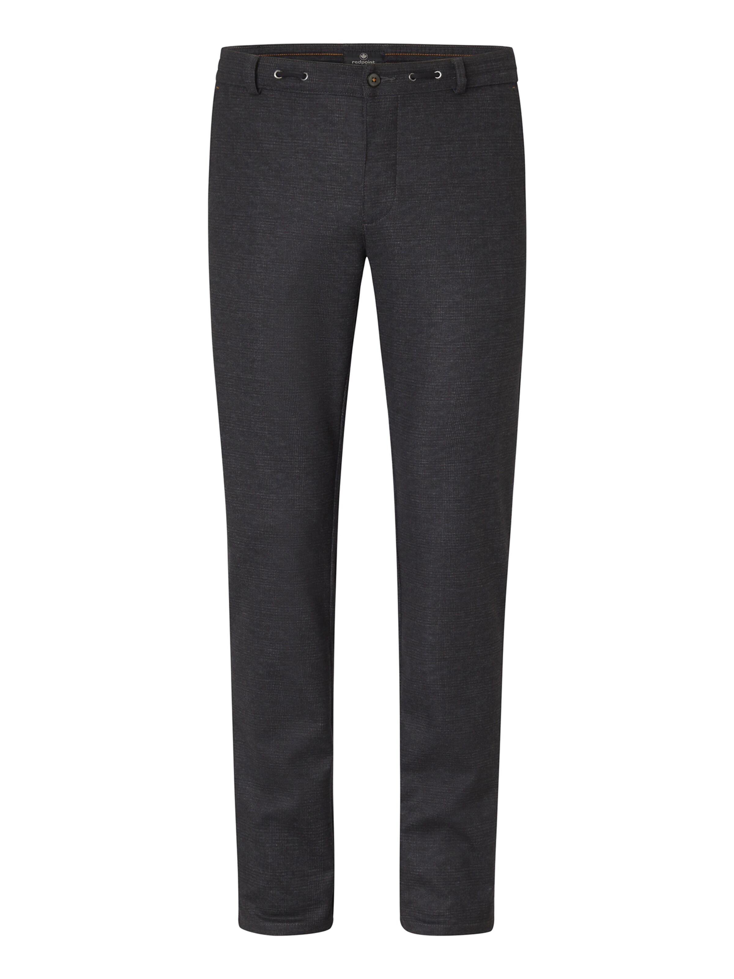 REDPOINT Slim fit Chino Pants in Grey: front