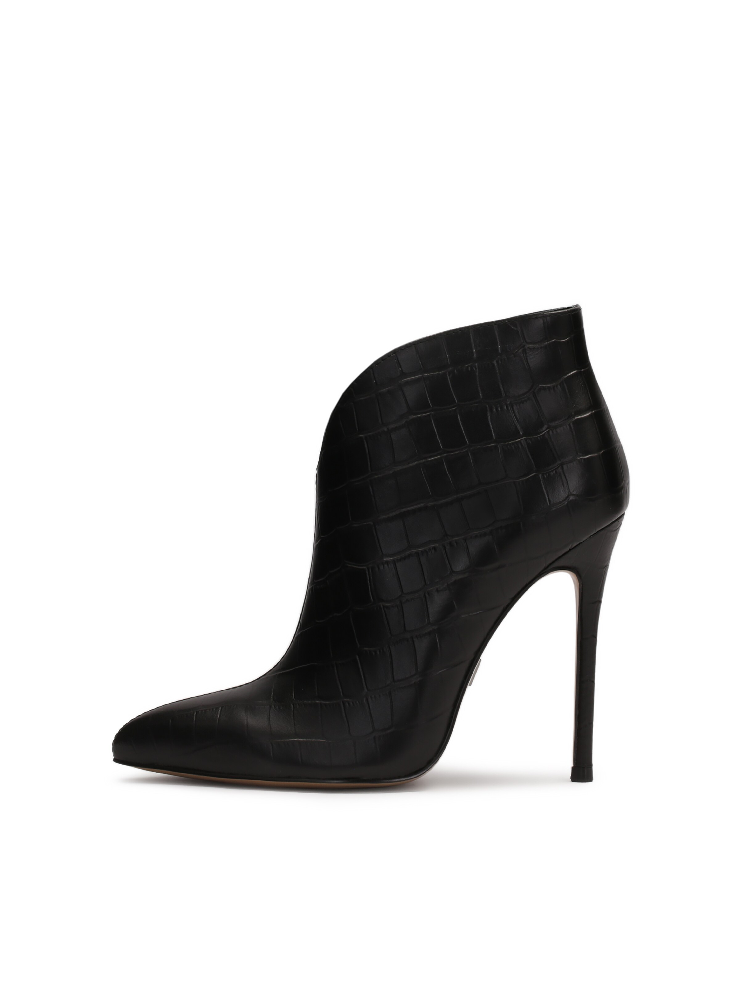 Ankle boots di Kazar in nero: frontale