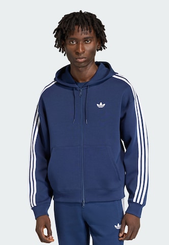 ADIDAS ORIGINALS Sweatvest 'Adicolor Spacer' in Blauw: voorkant