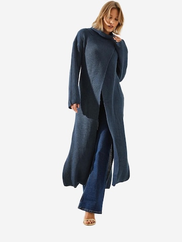 Abito in maglia di Bianco Lucci in blu