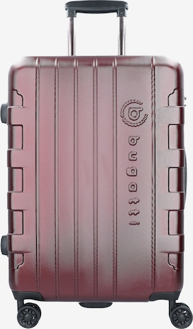 Trolley 'Galatea' di bugatti in rosso: frontale