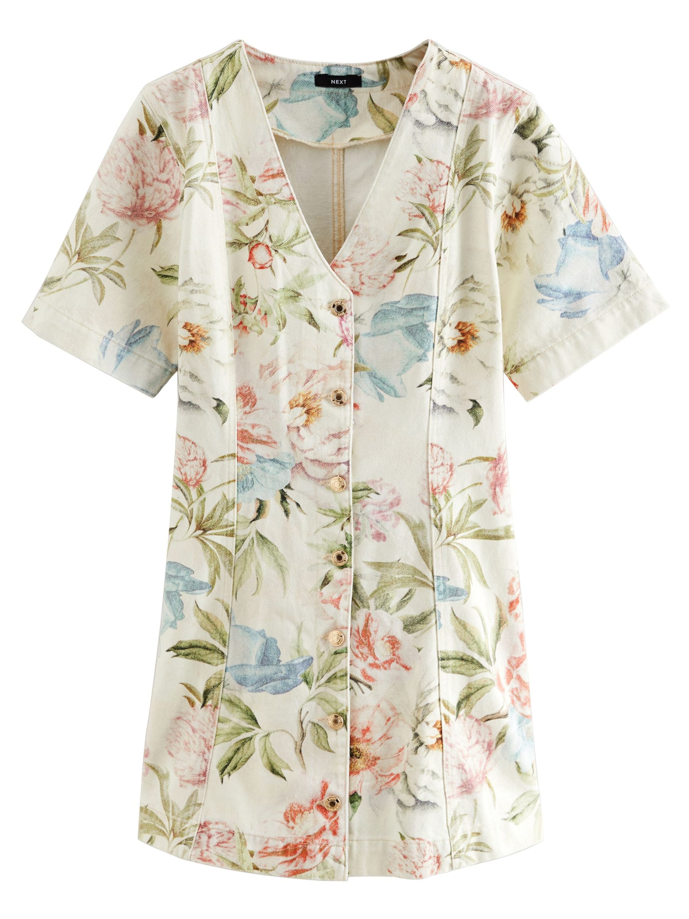 Next Kleid in Weiß: Vorderseite