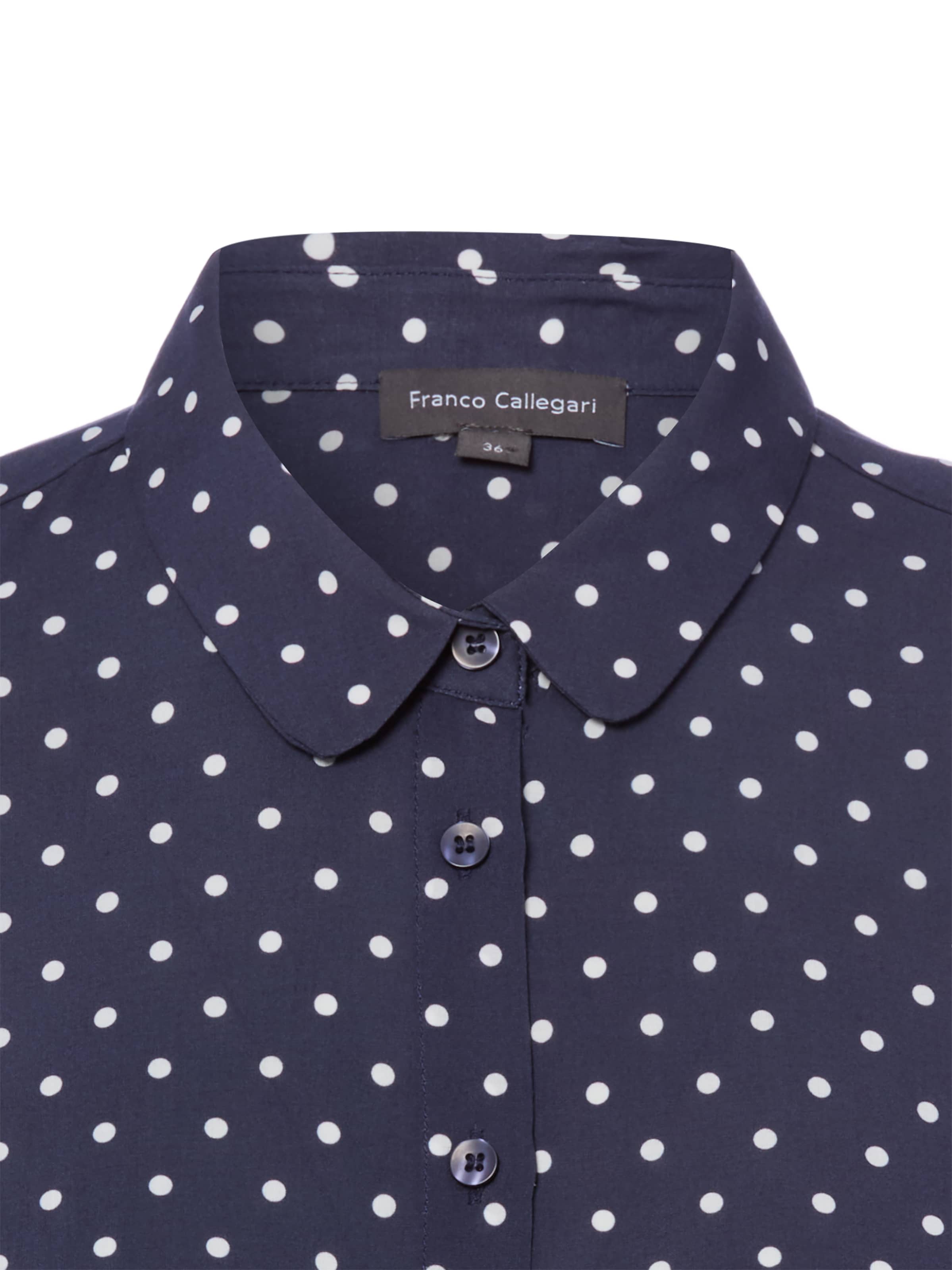 Franco Callegari Blouse ' Samantha ' in Blauw