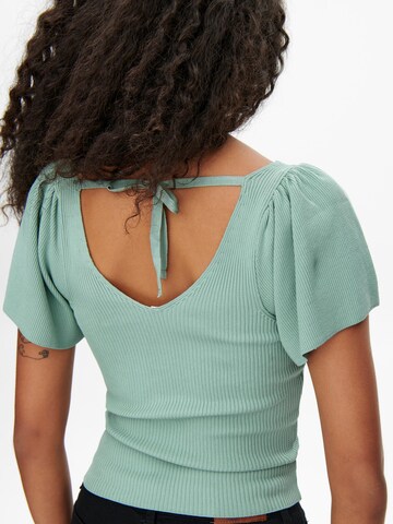 Pull-over 'LEELO' ONLY en vert