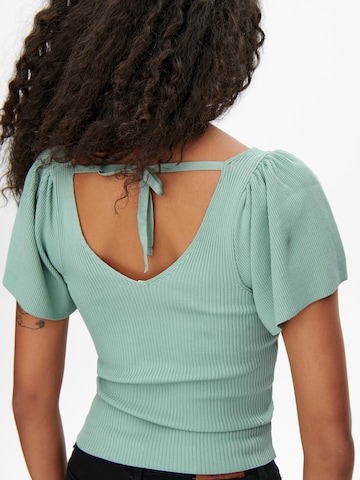 Pull-over 'LEELO' ONLY en vert