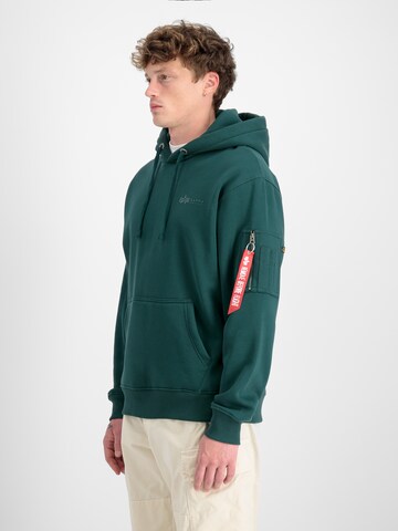 ALPHA INDUSTRIES Суичър в зелено
