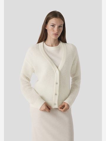 Cardigan MAERZ Muenchen en blanc : devant