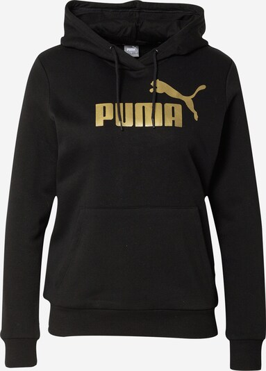 PUMA Sweatshirt in gold / schwarz, Produktansicht