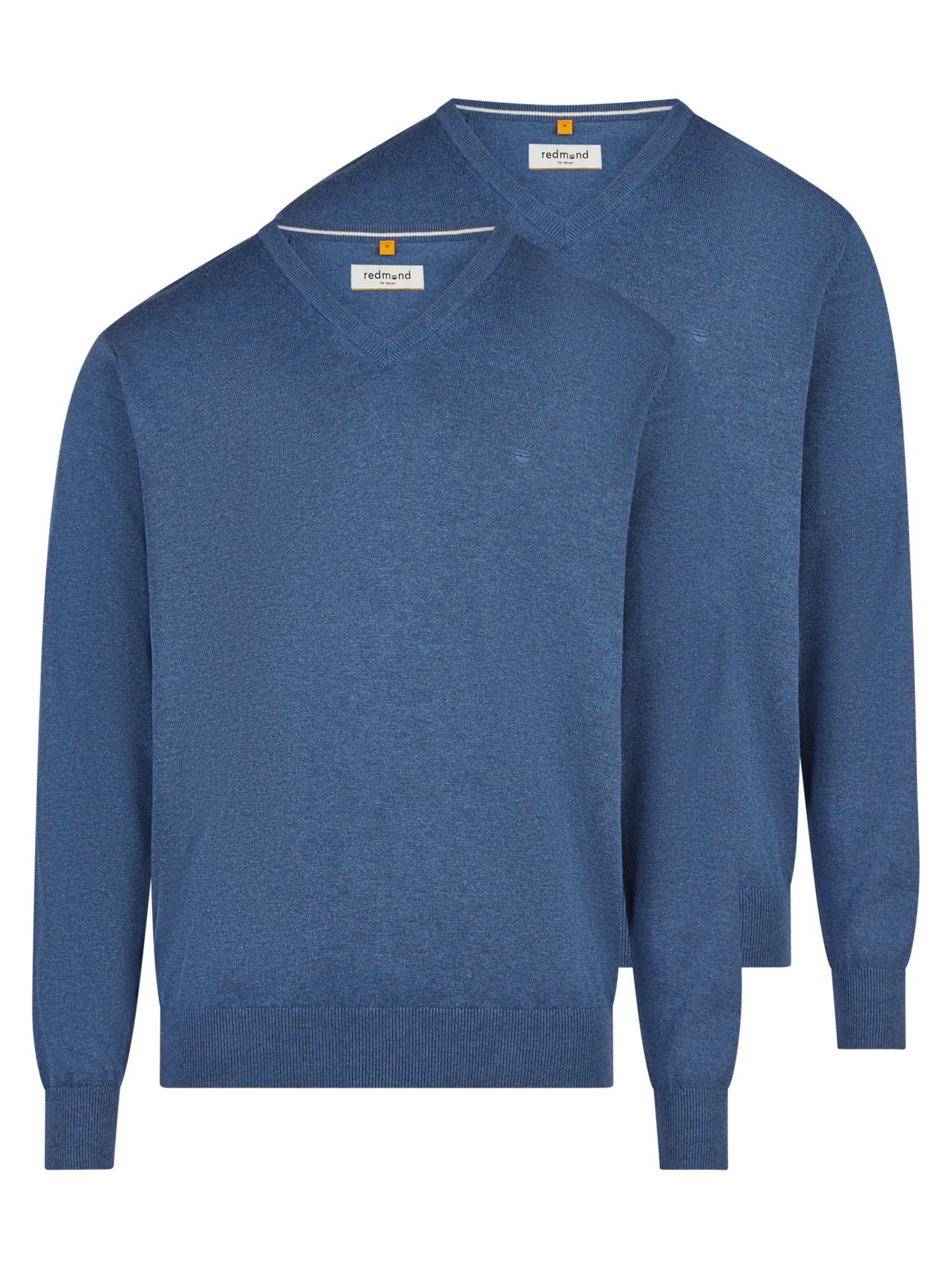 redmond Sweater 'Basic' in Blue: front