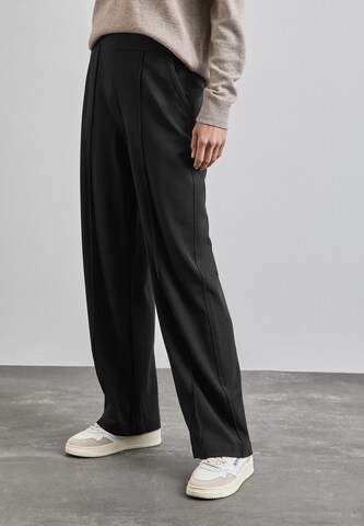 STREET ONE Regular Pants in Black