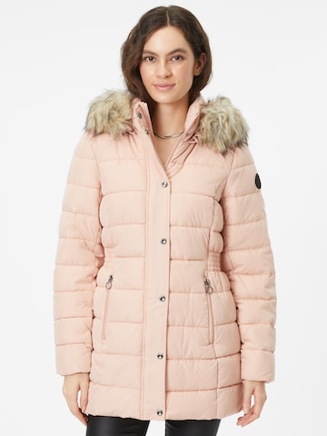 ONLY Зимняя куртка 'Luna' в Ярко-розовый: спереди