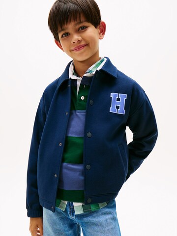 TOMMY HILFIGER Between-season jacket in Blue: front