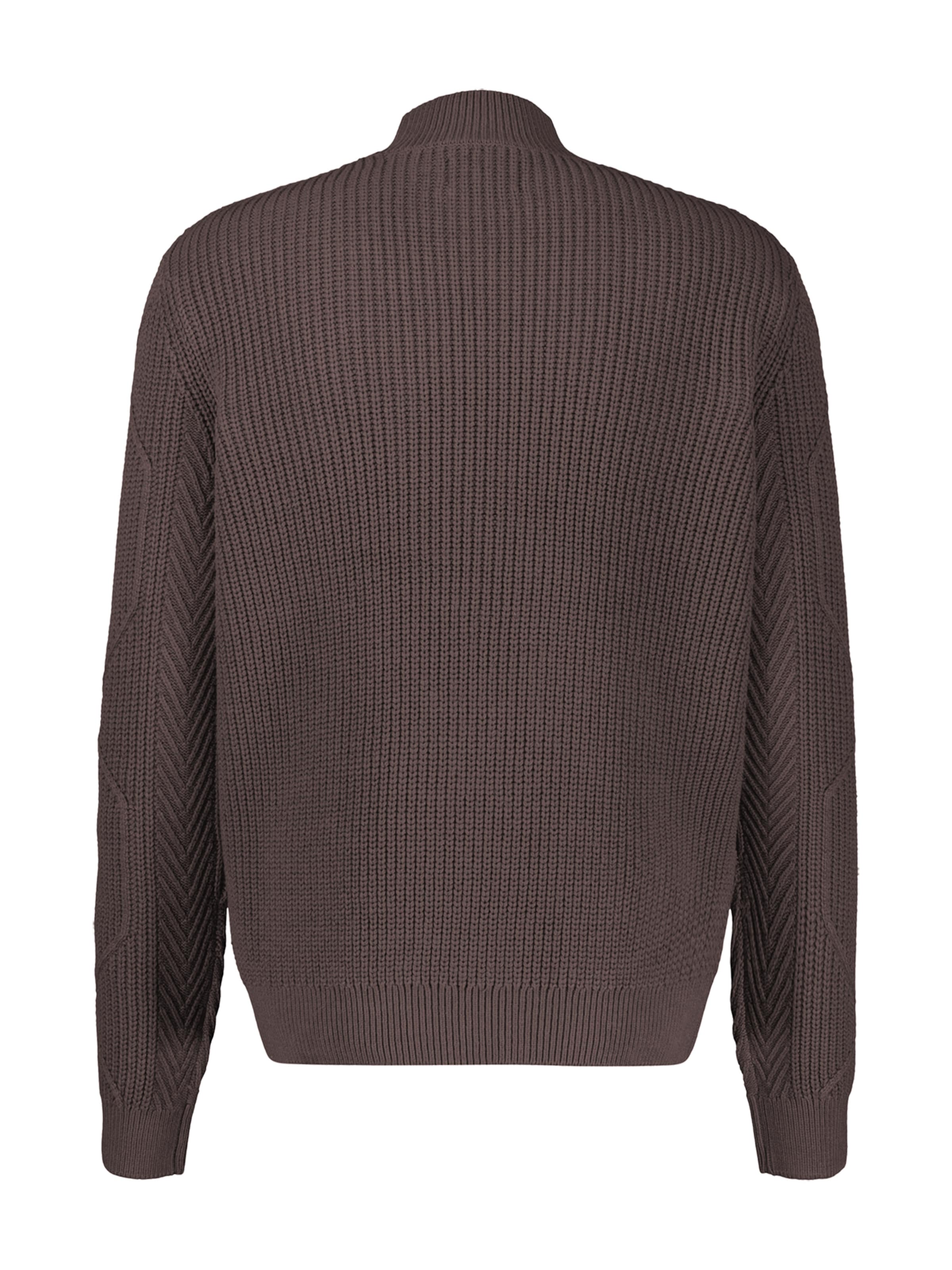 LERROS Strickpullover in Braun