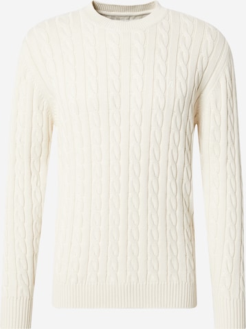 Pull-over REPLAY en blanc : devant