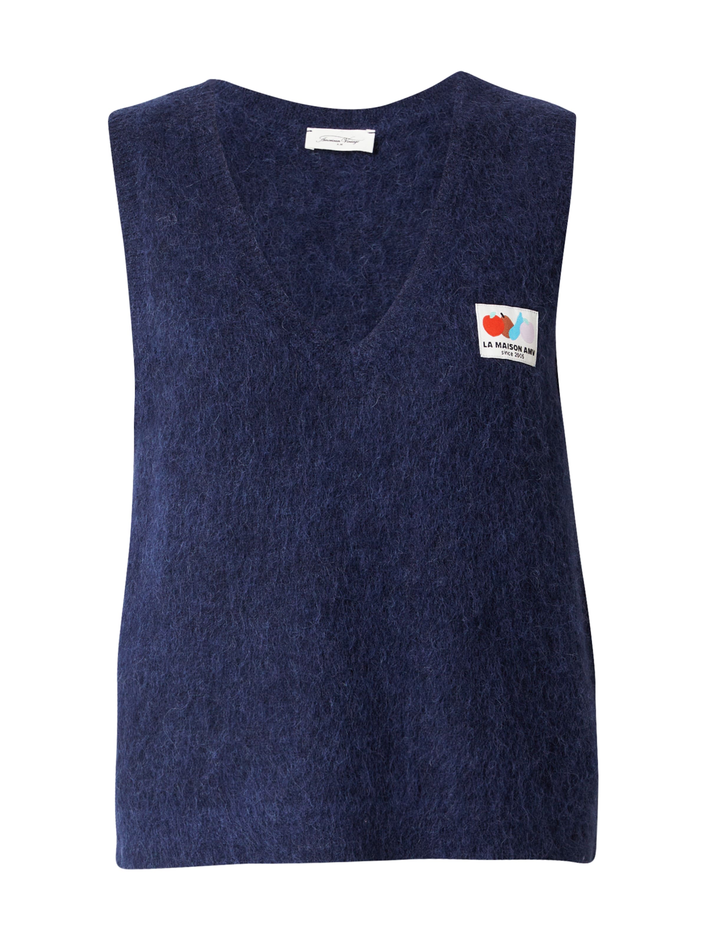 AMERICAN VINTAGE Свитер 'NENYBAY' в Синий: спереди