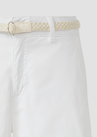 Regular Pantalon s.Oliver en blanc