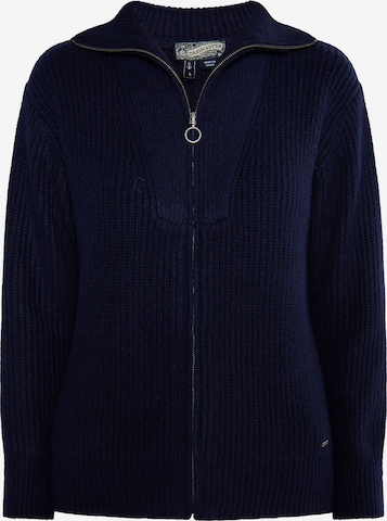 Cardigan DreiMaster Vintage en bleu : devant