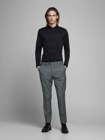 JACK & JONES Slim Fit Hemd 'Parma' in Schwarz