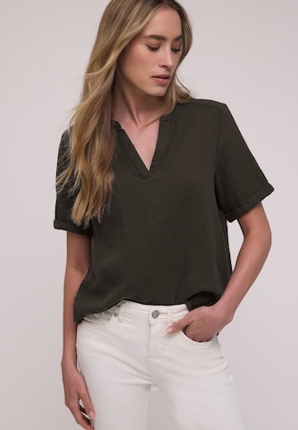 STREET ONE Bluse in Braun: Vorderseite
