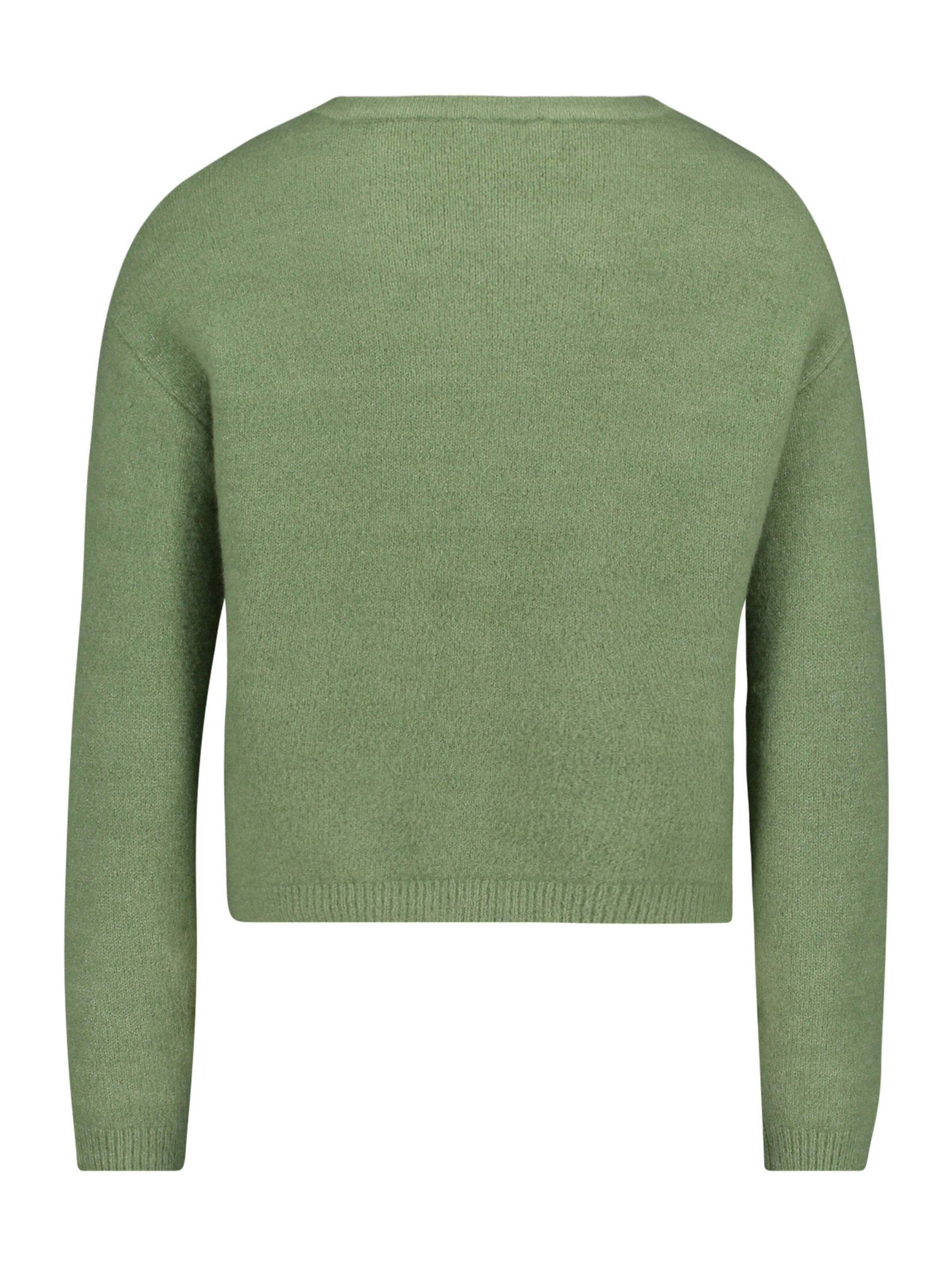 Cartoon Gebreid vest in Groen