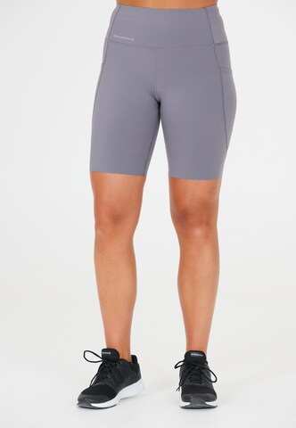 ENDURANCE Skinny Sports trousers 'Tathar' in Purple: front