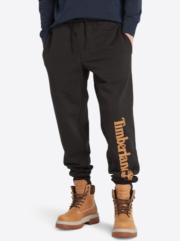 TIMBERLAND Дънки Tapered Leg Панталон в черно