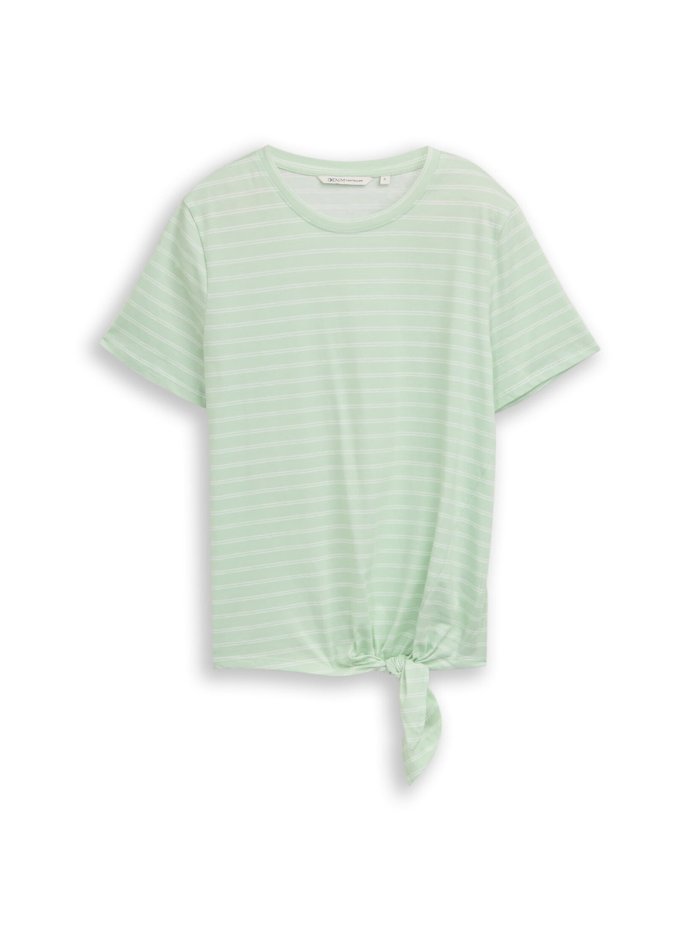 TOM TAILOR DENIM Shirt in Green: front