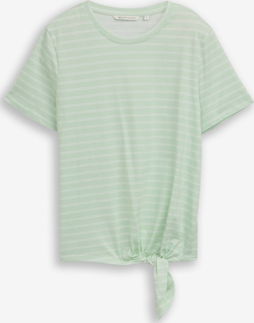 TOM TAILOR DENIM Shirt in Green: front