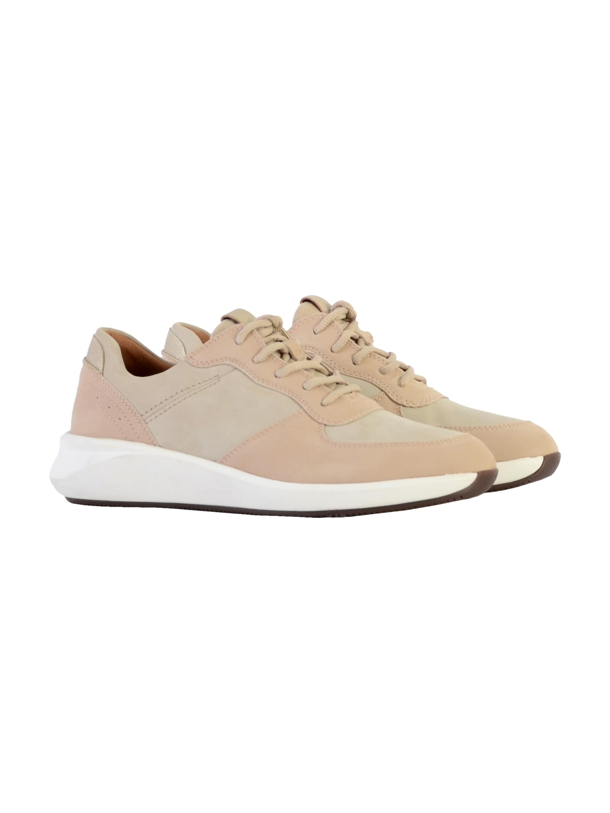 CLARKS Buty sportowe sznurowane w kolorze beżowy