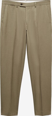 MANGO MAN Regular Pantalon 'Amalfip' in Groen: voorkant