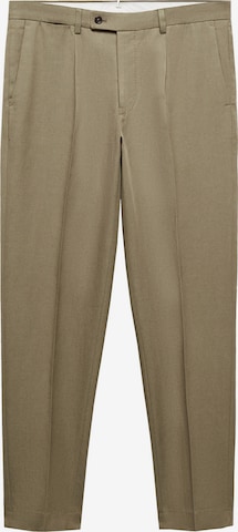 MANGO MAN Regular Pantalon 'Amalfip' in Groen: voorkant