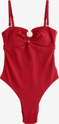 B by Ted Baker Bustier Uimapuku värissä punainen: etupuoli